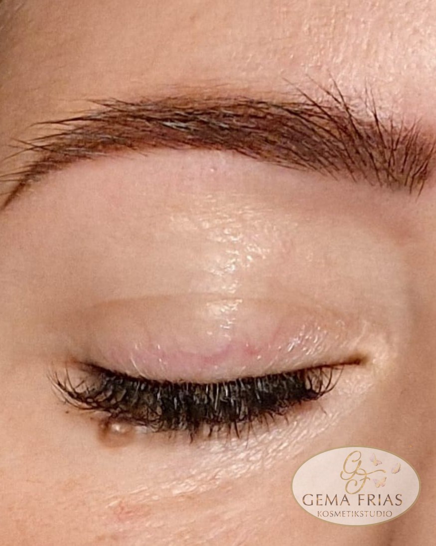 Augenbrauen mit Permanent Make-up, Arbeit von Gema Frias aus Bremen